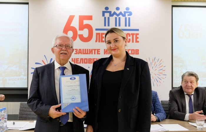07.12.2022 Награждение профактива в честь 65-летия ПМР Москвы