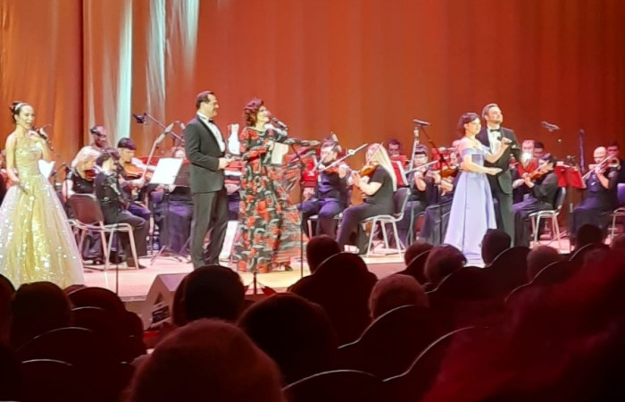 05.04.2023 Концерт «Брызги шампанского» в Зале Церковных Соборов Храма Христа Спасителя